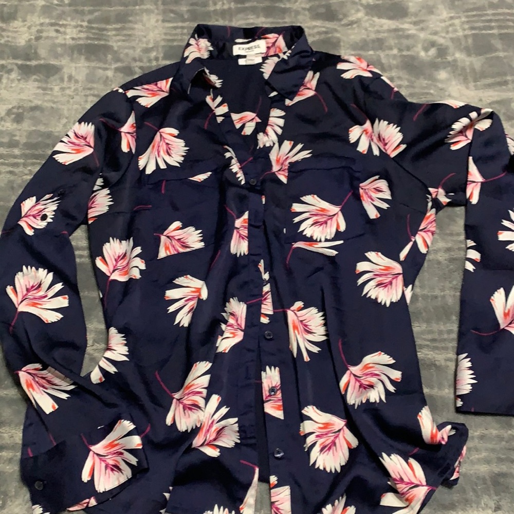 EUC Express Button Down Blouse